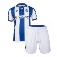 Maglie da calcio Real Sociedad Prima Maglia Bambino 2024-25 Manica Corta (+ Pantaloni corti)